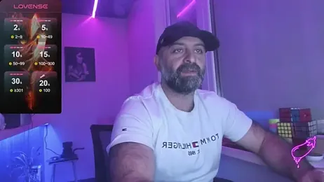 HAIR-MAN webcam model stream image
