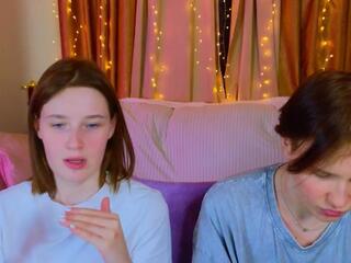 Tara &amp; Eva webcam flirt4free model stream image