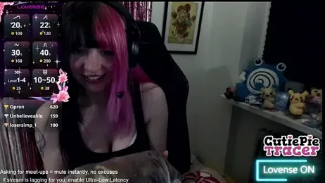 CutieTracer webcam model stream image