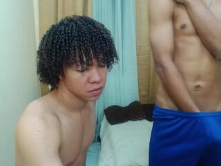 Elias &amp; Elix webcam flirt4free model stream image