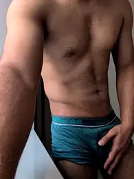 handsome-hunky webcam model stream image