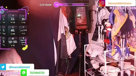 LaInsaciableIntensa webcam model stream image