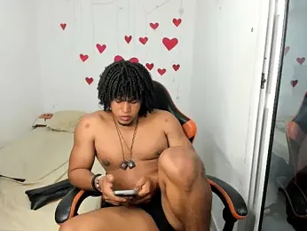alexj_black_ webcam model stream image