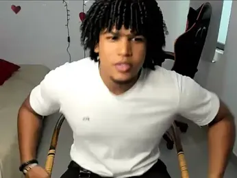 alexj_black_ webcam model stream image